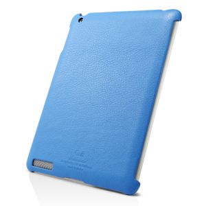  SGP Leather Case Griff Series Tender Blue for iPad 2 (SGP07696)